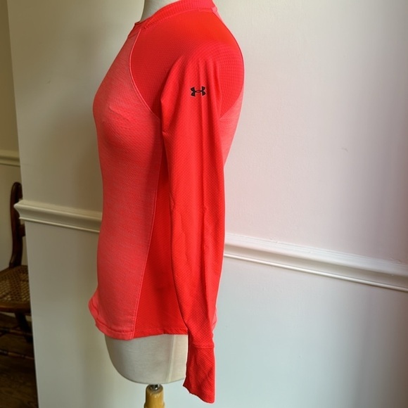Under Armour Coldgear Reactor Long Sleeve Athletic Running Top Size XS EUC - Picture 3 of 7